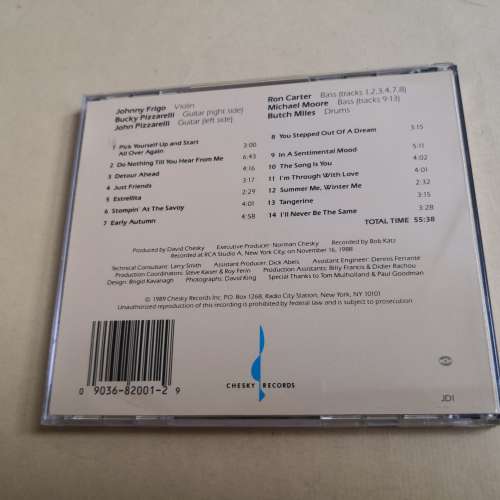 JOHNNY FRIGO WITH BUCKY & JOHN PIZZARELLI 美版