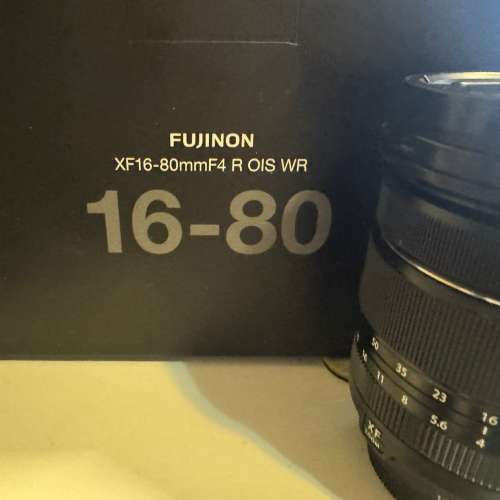 Fujifilm FUJINON XF16-80mmF4 R OIS WR