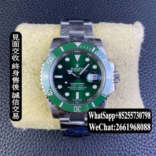 Rolex 勞力士 submariner 116610LV-0002 40mm 綠水鬼 綠綠
