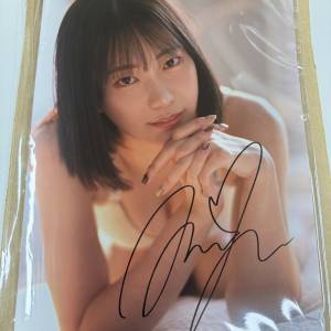 全新美谷朱音 美谷朱里 親筆簽名 薄裝30版寫真集 福島裕二