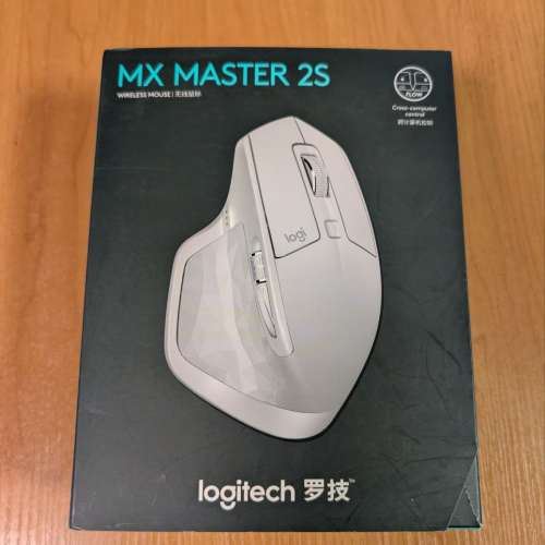 Logitech MX Master 2S 白色已換3D打印殼