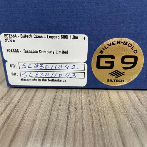 Siltech Classic Legend 680i 1.0m XLR