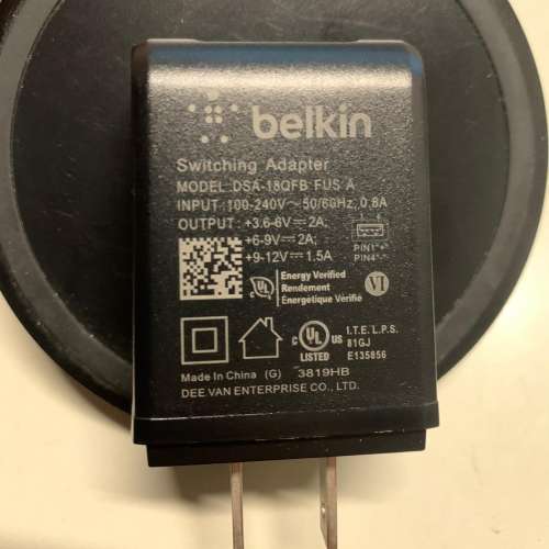 Belkin Boost UP Wireless Charging Qi 10W 無線充電板 越南製造