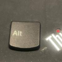 ThinkPad X230i X230 鍵盤 配件 Alt 鍵帽 連 支架