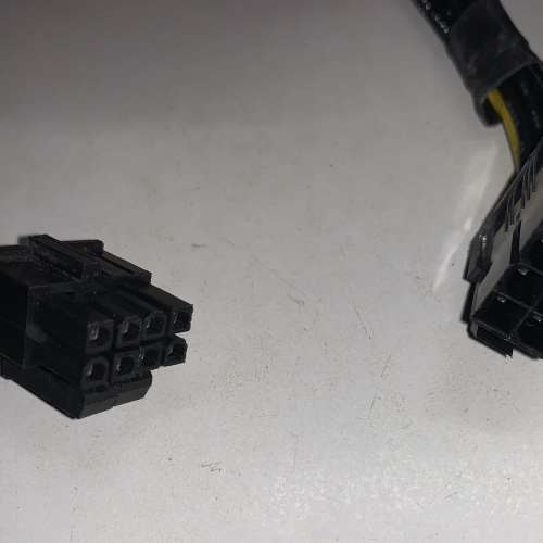 8pin CPU 底板供電 18AWG 延長線 30cm 1ft 包蛇網