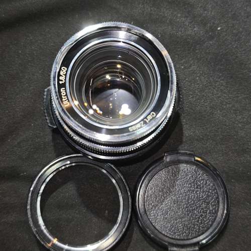 Carl Zeiss 50/1.8  凹玉 Ultron 50mm  蔡司 50 Germany 德製 FOR M42 冇盒 有罩 鏡...