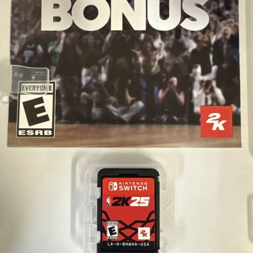 Nintendo Switch NBA 2K25 遊戲 game