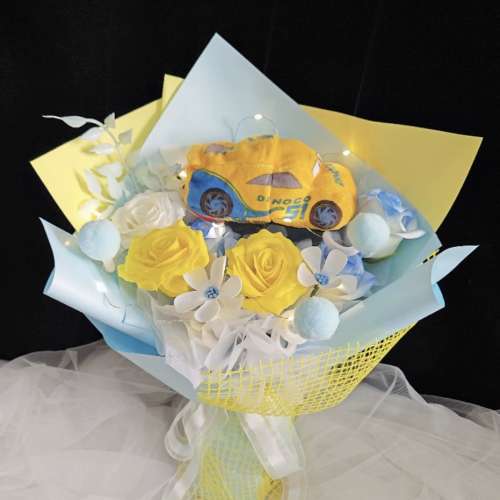 睇下文‼️接急單·獨家原創 歐美絕版《反轉麥坤公仔花束》反斗車王麥坤畢業花束‼...