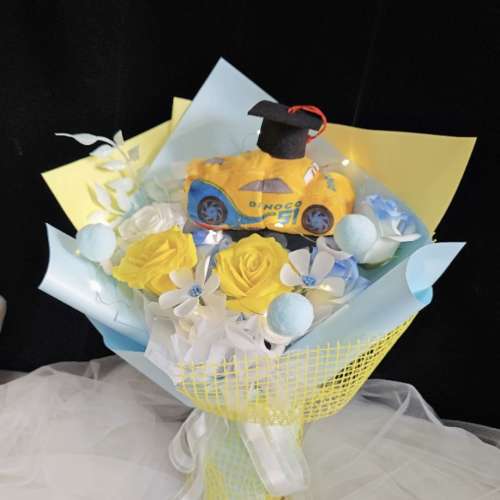 睇下文‼️接急單·獨家原創 歐美絕版《反轉麥坤公仔花束》反斗車王麥坤畢業花束‼...