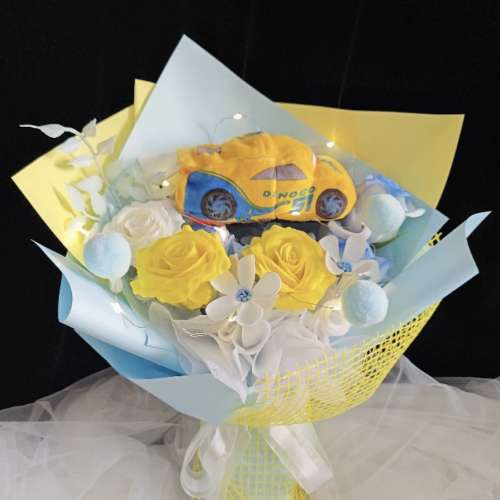 睇下文‼️接急單·獨家原創 歐美絕版《反轉麥坤公仔花束》反斗車王麥坤畢業花束‼...