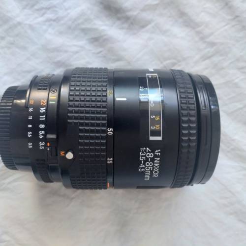 Nikon AF 28-85mm f1:3.5-4 5 D 留意內容