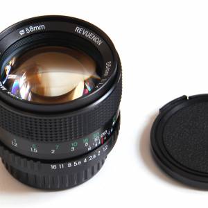Revuenon  55mm f1.2 MC (Tomioka) 99%新