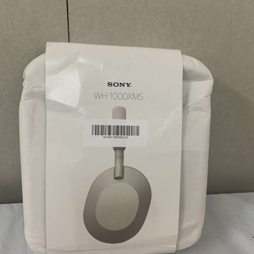 99%New Sony WH-1000XM5 Noise Cancelling Headphones Silver