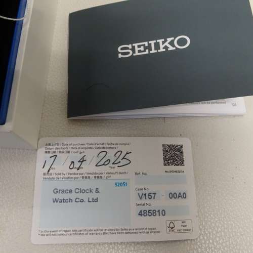 99% New Seiko 精工 Prospex Sea 41mm 藍色錶盤紅藍色外圈不鏽鋼太陽能潛水錶 SNE5...