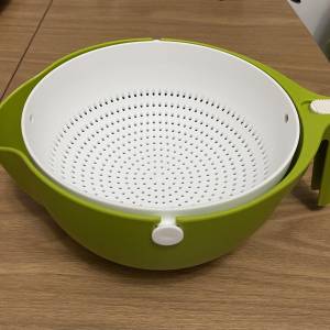 兩個雙層瀝水盤