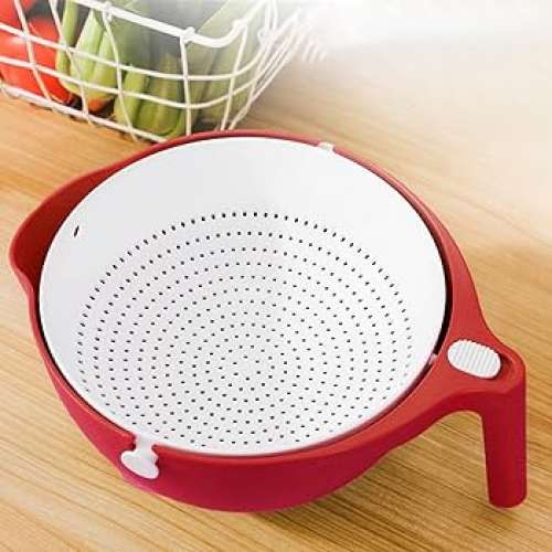 兩個雙層瀝水盤