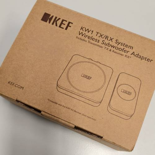KEF KW1 TX/RX Wireless Subwoofer Adapter  kc62