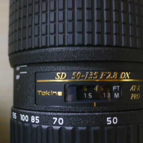 Tokina AF50-135mm  F2.8 SD DX  ---------Nikon mount
