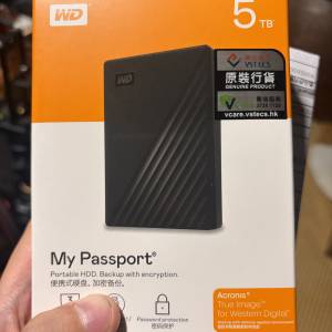 全新Western Digital  WD My Passport 5tb