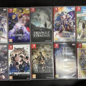95%new 任天堂Switch遊戲 x 3