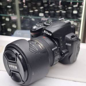 NIKON D3000 + NIKON AF-S 18-200MM F3.5-5.6G ED VR