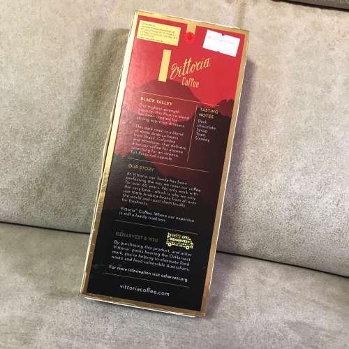 ☕️ VITTORIA BLACK VALLEY NESPRESSO Capsule Coffee 🇦🇺 NEW 全新 咖啡 膠囊 (1...