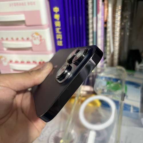iPhone 14pro 512gb,港行雙卡，已換新電，電池健康度100，完美冇花，有套有貼，所有...