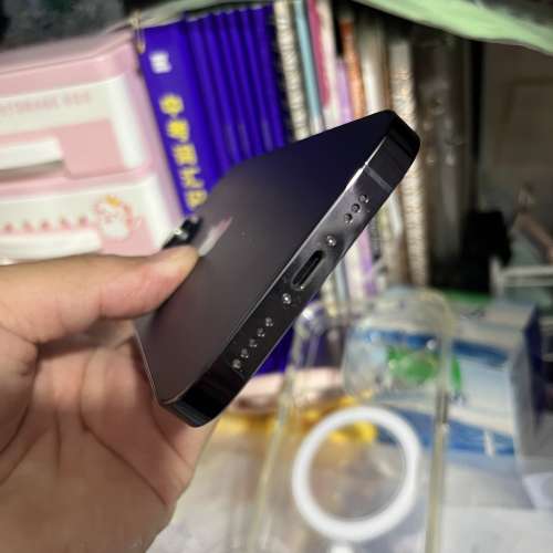 iPhone 14pro 512gb,港行雙卡，已換新電，電池健康度100，完美冇花，有套有貼，所有...