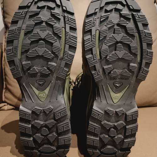 (法國)SALOMON 中筒Goretex軍靴(歐碼42又2/3)