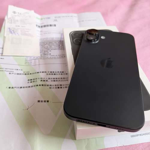 99% 新 Apple iPhone 16 Plus 128GB 電池100%