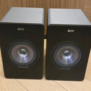 英國 KEF X300A 主動式揚聲器 金屬灰色