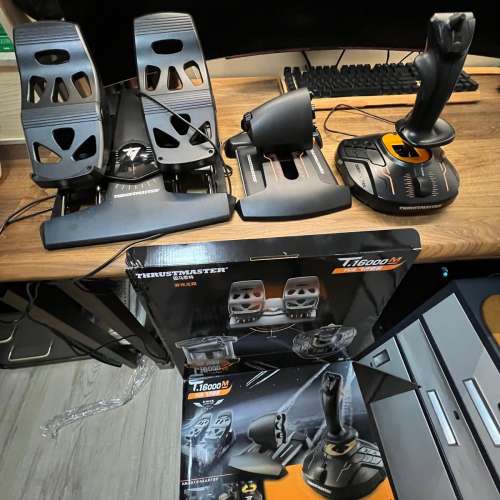 Thrusmater 遊戲搖桿 T16000 FCS (三件套)