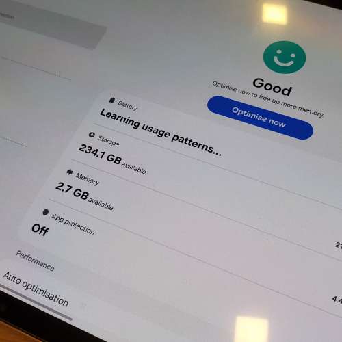 Samsung Tab S8+ X806B 5G version 8+256GB  85% condition