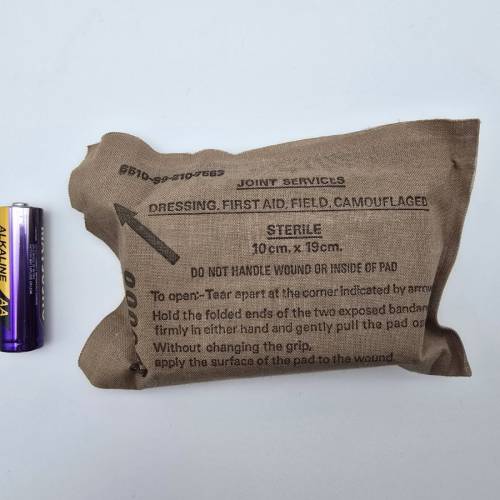 英軍 野戰急救敷料 field dressing