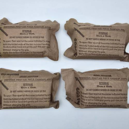 英軍 野戰急救敷料 field dressing