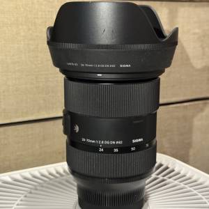 Sigma 24-70 DG DN Art f/2.8第一代 E-Mount