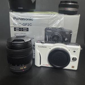 Panasonic lumix GF-2 連鏡