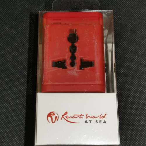 Resort World at Sea 名勝世界 旅行轉插頭 連 2個USB Travel Adapter