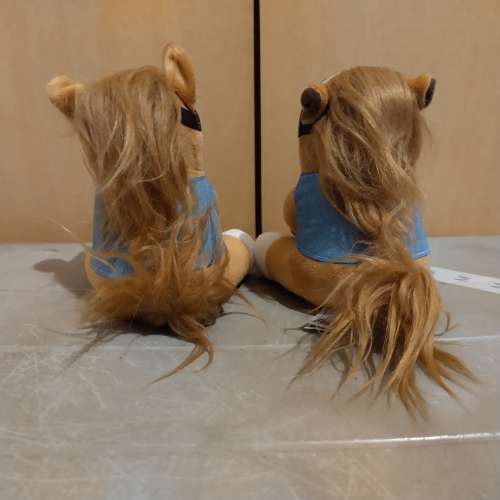 65折 全新 馬場有禮 The Ponyland牛仔服造型系列(男) - 小馬毛公仔 (咖啡色)(18cm) 大