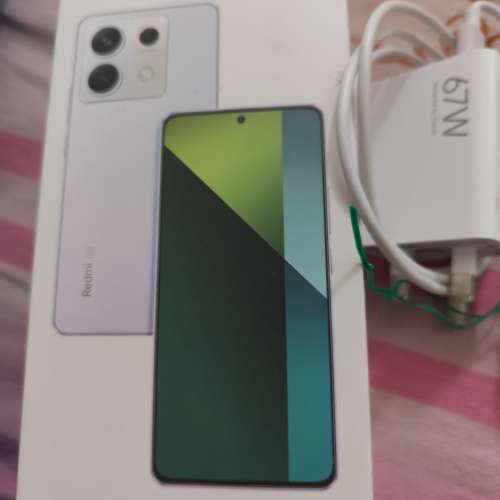 99%新 紅米  有盒有5新套.67W原裝充電器note 13 pro 5G   (12+12 ) 512GB, 黑色, ...