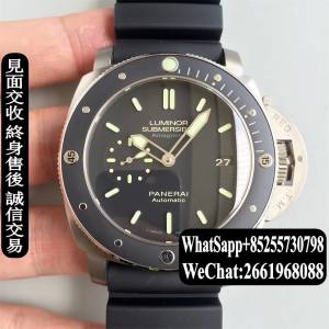 Panerai PAM389 鈦殼47mm 陶瓷圈 VS 新版