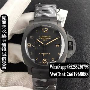Panerai PAM438 全黑陶瓷錶 44mm