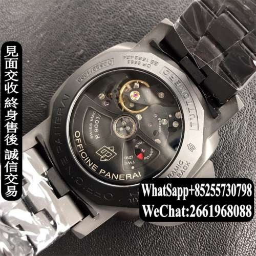 Panerai PAM438 全黑陶瓷錶 44mm