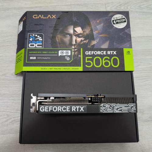 Galax RTX 5060 8Gb【有單，盒，保養】
