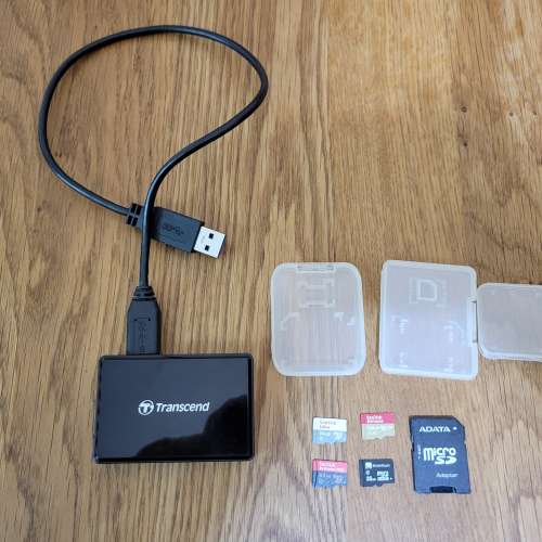 SanDisk Extreme Micro SD 咭，連讀咭器