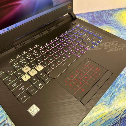 （頂級華碩ROG RTX電競機🔥)ASUS ROG i7-10750H/16,32GB Ram/512GB SSD,1TB SSD/RT...