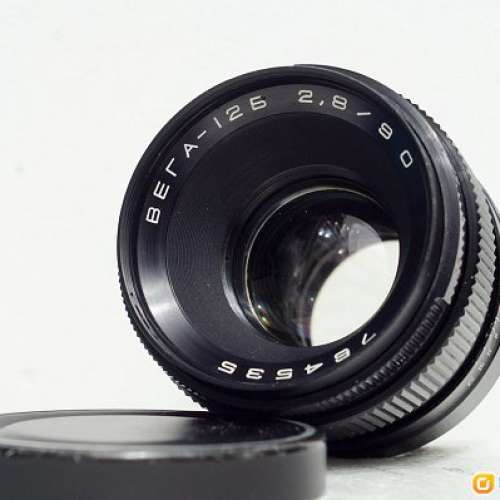 蘇俄人像鏡, Vega 12B MC 90mm f2.8, (仿Jena Biometar, 1976年)