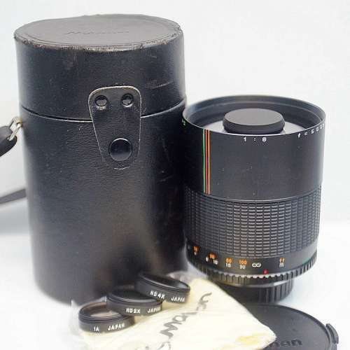 反射鏡 Makinon Reflex MC 500mm f8, Made in Japan (Full set, 接近90%New)