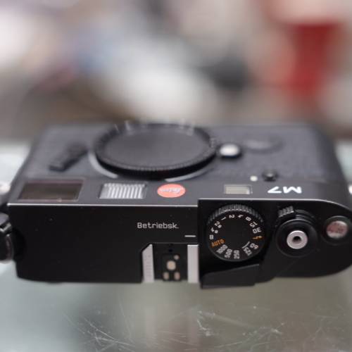 Leica M7 “Starter Set”0.72 Black Film Rangefinder Camera #2885670