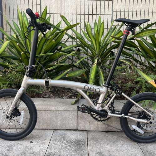 2025 新款 JAVA NEO 9速 碟剎349鋁合金折叠車 （三折叠小布 國布 ）送前後蛙燈叮叮